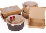 Chinese take out boxes takeaway box kraft paer bowl paper food containers needle