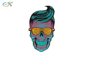 Wholesale Iron On Custom Embroidery Patches Mens T Shirt Clothes Colorful Logo Woven Tapes from china suppliers