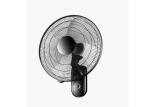 Industrial Warehouse / Grow Room Wall Mount Oscillating Fan With Matellic Safety
