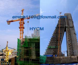 Wholesale FO 23B Model Tower Crane 50mts Boom 10 tons Load 45mts Free Height from china suppliers