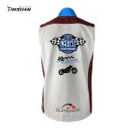 Breathable Pit Crew Vest for Customized Motorsports Racing Sublimation 100%