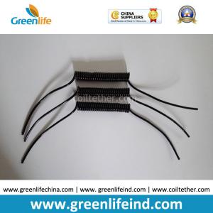 Wholesale Semi-finished Black Spring Spiral Coil Cables Custom 40MM Length 50MM Lines on Ends from china suppliers