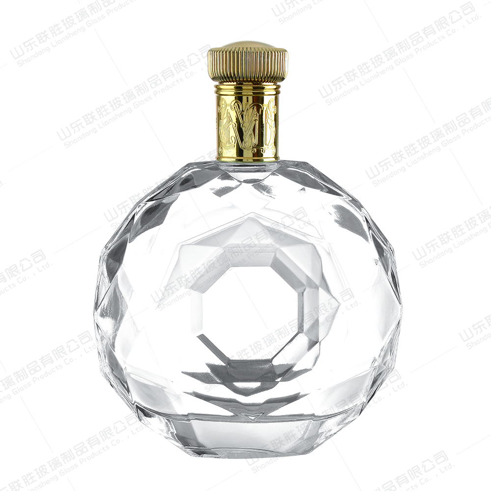 Vodka Bottle Carrier for Christmas Decor Matte White Sparkling Wine Bottle Holder