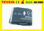 Factory Price GE Blood Pressure Cuff For Child, Double Hose NIBP Cuff, Nylon,