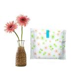 240mm Natural Cotton Sanitary Pads Organic All Cotton Maxi Pads Perforated Film