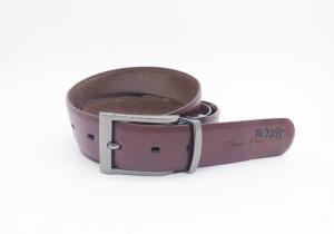 Wholesale Genuine Leather Mens Reversible Belt 3.3cm Width With Vintage Hardware from china suppliers