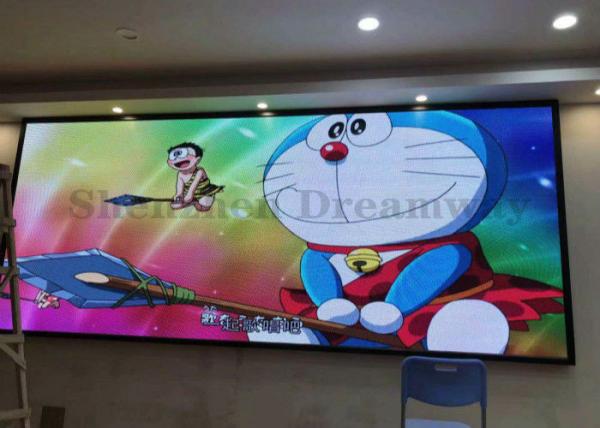 Shopping Mall P6 Indoor Full Color LED Display With Nationstar LED Lamp /