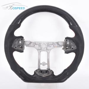 Wholesale D Shape Black Alcantara Sports Cadillac Xt5 Steering Wheel Carbon Fiber Gloss from china suppliers