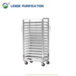 Clean Room SUS 304 Trolley Stainless Steel Furnisher For Pharmaceutical