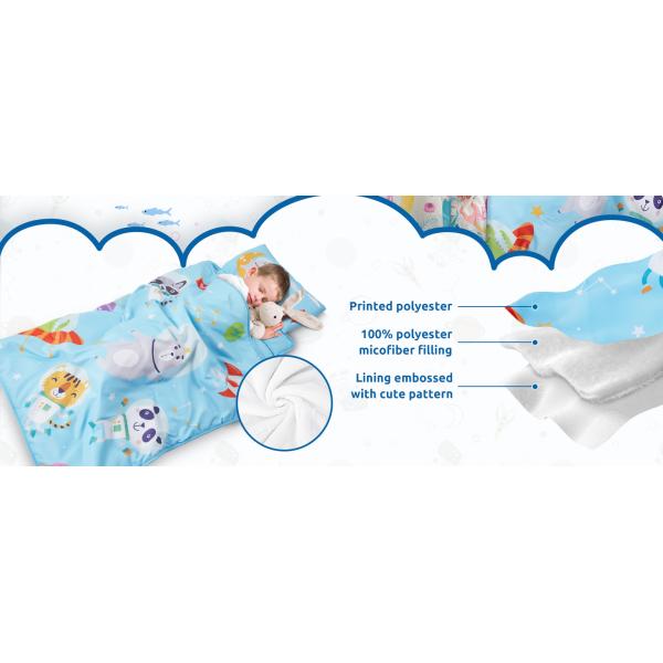 Comfortable Nap Mats For Preschool Convenient With Breathable Fabric