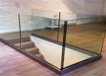 Customized Frameless Glass Deck Railing Systems Stainless Steel Railing For