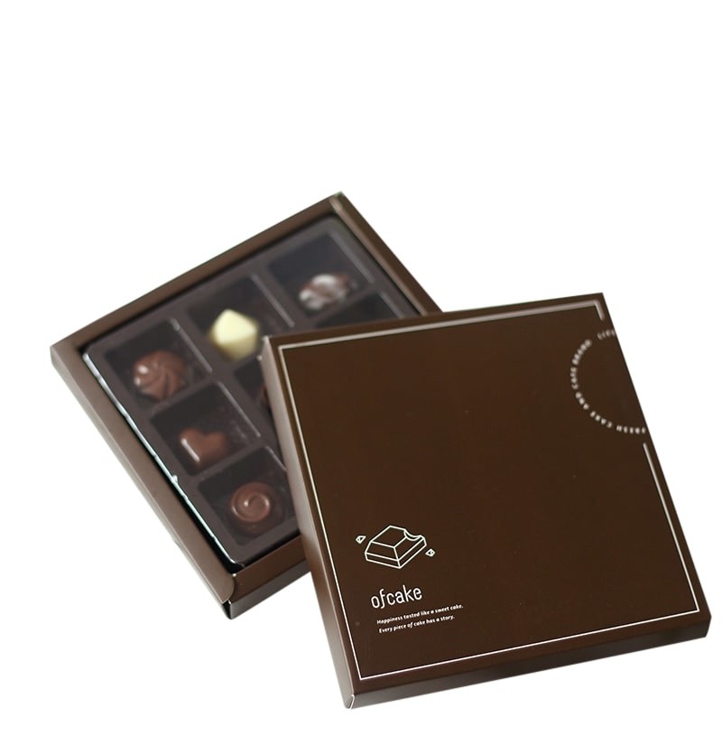 Luxury Cookies CMYK PMS Chocolate Packaging Box FSC Decorative With Lids
