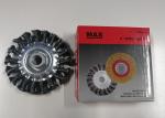 Perfect Rust Removal Twist Knot Wheel Brush 4 Inch OD For Cleaning Spot Welds