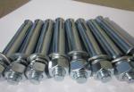 Nylon Elevator Screw Expansion Anchor Bolt Hex Nut For Slope Stabilization