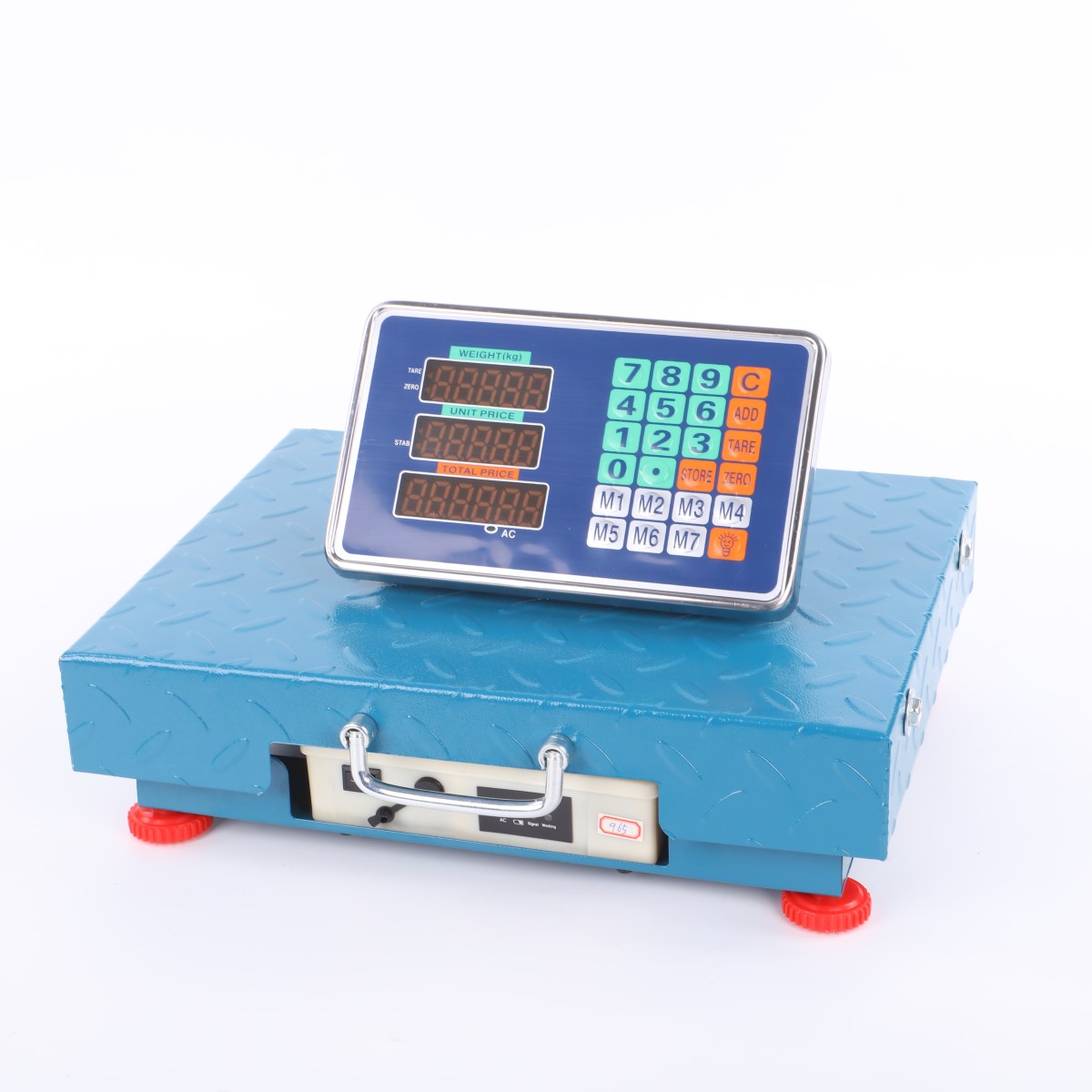 Industrial Scale Wireless 200kg to 600kg Bench Scale with LED/LCD Display and Floor Weighing Function