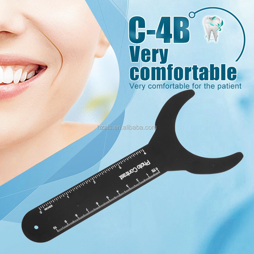 ISO 9001 2008 Certified Black Aluminum Magnesium Alloy Dental Contrast Board Perfectly Suited for Intraoral Photography