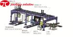 Vertical Electric Driven Steel Coil Wrapping Line Automatic 60mm - 400mm Width
