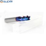 Blue NaNo Coating 65HRC Carbide End Mill