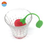 Sassy Silicone Fruit Strawberry Orange Shape Tea Bags