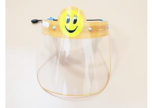 Wholesale Cartoon Reusable Anti Saliva Child Size Children'S Plastic Face Shield Hat from china suppliers