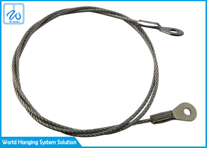 Nylon Coated Stainless Steel Wire Rope 2.5mm For Suspension Systems