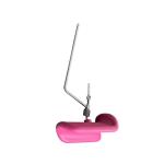 Two-color stainless steel luxury leg rest maternity bed leg rest