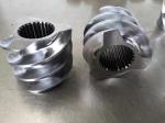 Heteromorphism Rubber Extruder Machine Parts , Twin Screw Elements Polishing