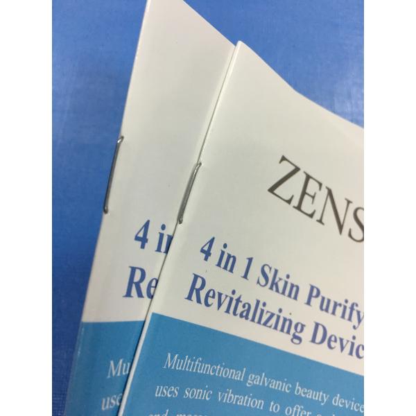 PVC Laminated Flyer Printing Custom Saddle Stitching With Custom Size Sewing Binding