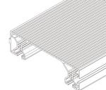 Alloy Aluminum Pedal Profiles Anodic Oxidation Surface TB - 40150