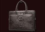 Crocodile leather men's handbag fashion new one-shoulder slant across business