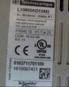 Wholesale LXM05AD10M2 0.75kw driver for TELEMECANIQUE/100% tested/in stock /DHL FREE SHIPPING from china suppliers
