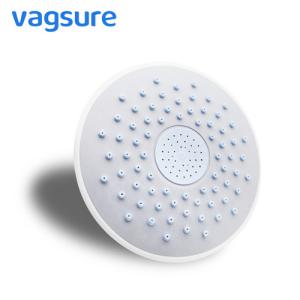 Wholesale Light ABS Ceiling Mounted Shower Head , High Pressure Round Shower Head 19CM Diameter from china suppliers