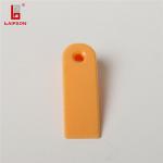 Orange TPU RFID Electronic Tag , Livestock Tracking Tags 48mm*17mm Anti Shedding