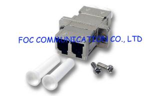 Wholesale LC Duplex Fiber Optic Adapter , Metal Zirconia Ceramic Sleeve Optical Cable Adapter from china suppliers