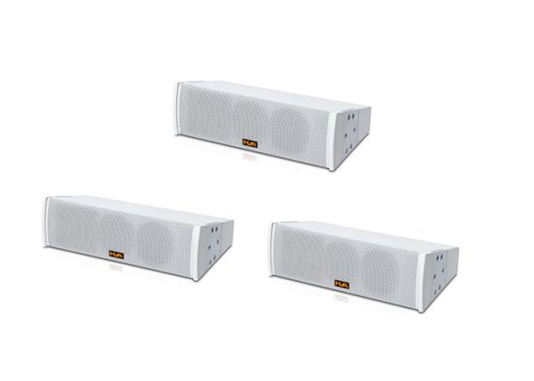 Dual 6 inch 300W Passive Disco Sound Equipment Line array Speaker for Indoor