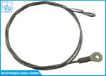 7x7 Eye - To - Eye Steel Lifting Wire Rope Lanyard Kit Wear Resistant