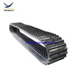 Morooka dumper undercarriage parts 600x100x80 rubber track with factory price