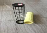 High Temperature Organic Silicon Filter Cage Customized Size For Dust Collectors