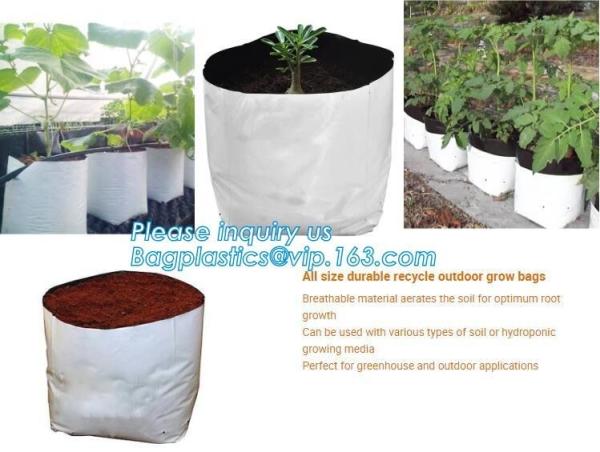 Polyethylene Durable Jumbo Tree Planter Bags, Heavy Duty Growing Bags,Effective