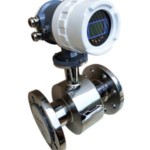 Wholesale OEM ODM 15m/s Digital Flow Meter For Sewage Water SST 1Cr18Ni9Ti flange from china suppliers