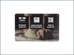 LF 125 Khz TK4100 / EM4200 / T5577 PVC ID RFID Smart Card For Access Control