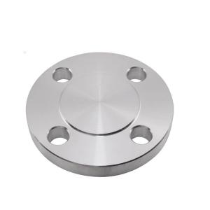 Wholesale 1 1/4 ANSI B16.5 Stainless Steel Blind Flange With 4 Bolt Holes Manual Type from china suppliers