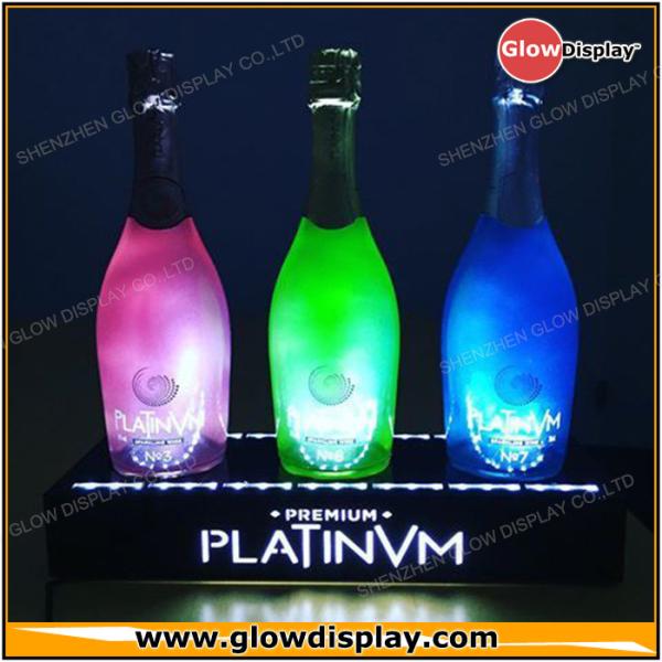 Tavasa Fragancias Platinvm Sparkling Wine Display Stand Champagne Bottle Glorifier