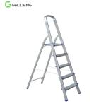 Max Load 120 KG Luxury Aluminum Ladder 4 Steps 1.0 Mm Thickness