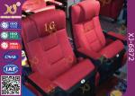 Cinema Theatre Furniture Lounge Back Folding Up Chairs With Spring Seat