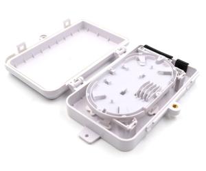 Wholesale White 4 Ports Fiber Optic Termination Box For FTTH / FTTO / FTTB Network from china suppliers