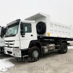 Sinotruk HOWO euro 2 left hand driving 6x4 371hp White DUMP TRUCK TIPPER TRUCK