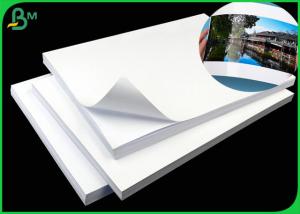 Wholesale 1 Side Glossy 135gram 140gram A3 A4 Sheet RC Sticker Paper For Photo Printing from china suppliers