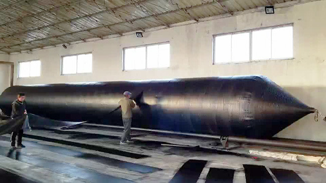 2.5m Lifting Landing Barge Launching Airbags For Shipyards Docking / Undocking