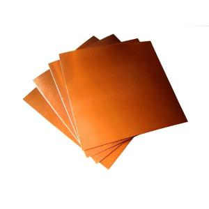 Wholesale Copper Sheets Copper ASTM Grade C11000 C10100 C10200 Copper Alloy 1mm 2mm Customized 99.9% Copper Plate from china suppliers